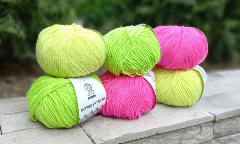 Поступление Неоновых цветов любимого мериноса - Merino 90 Поступление Неоновых цветов любимого мериноса - Merino 90