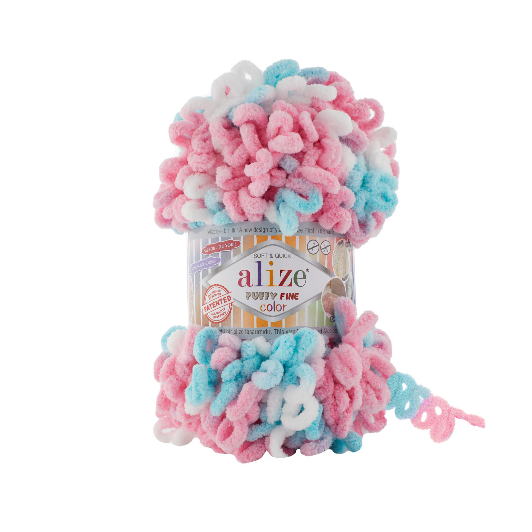 Puffy fine color (6377)