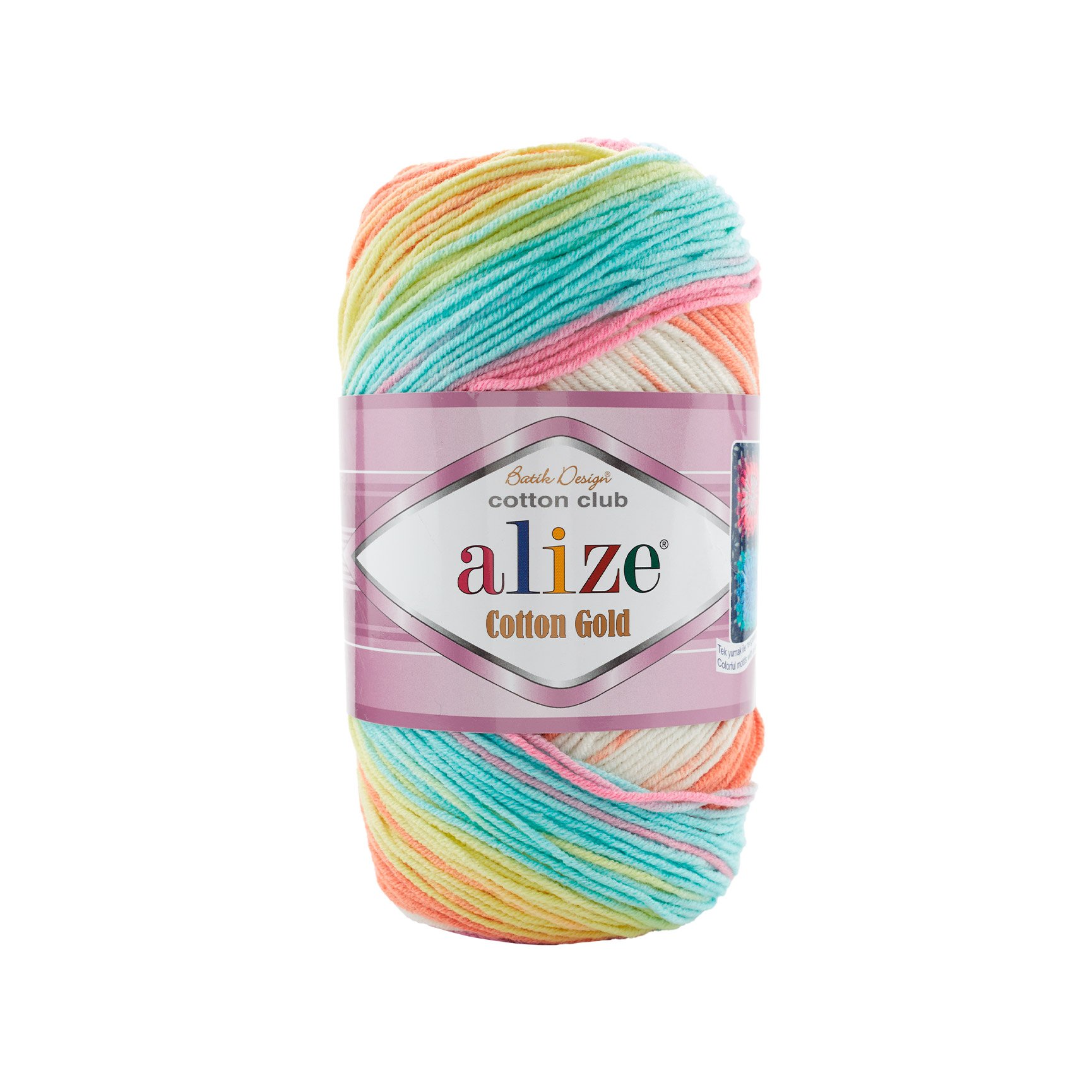 Cotton gold batik (7937)