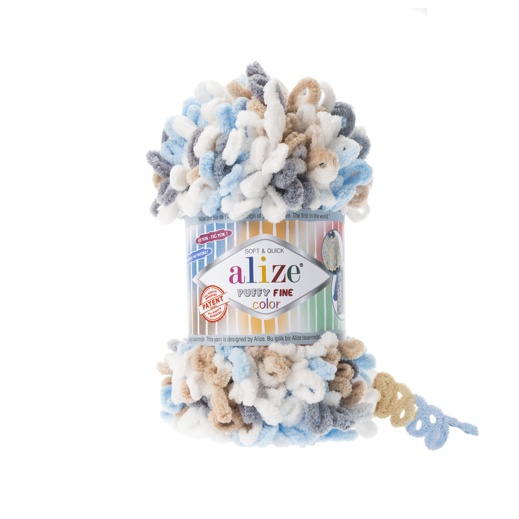 Puffy fine color (5946)