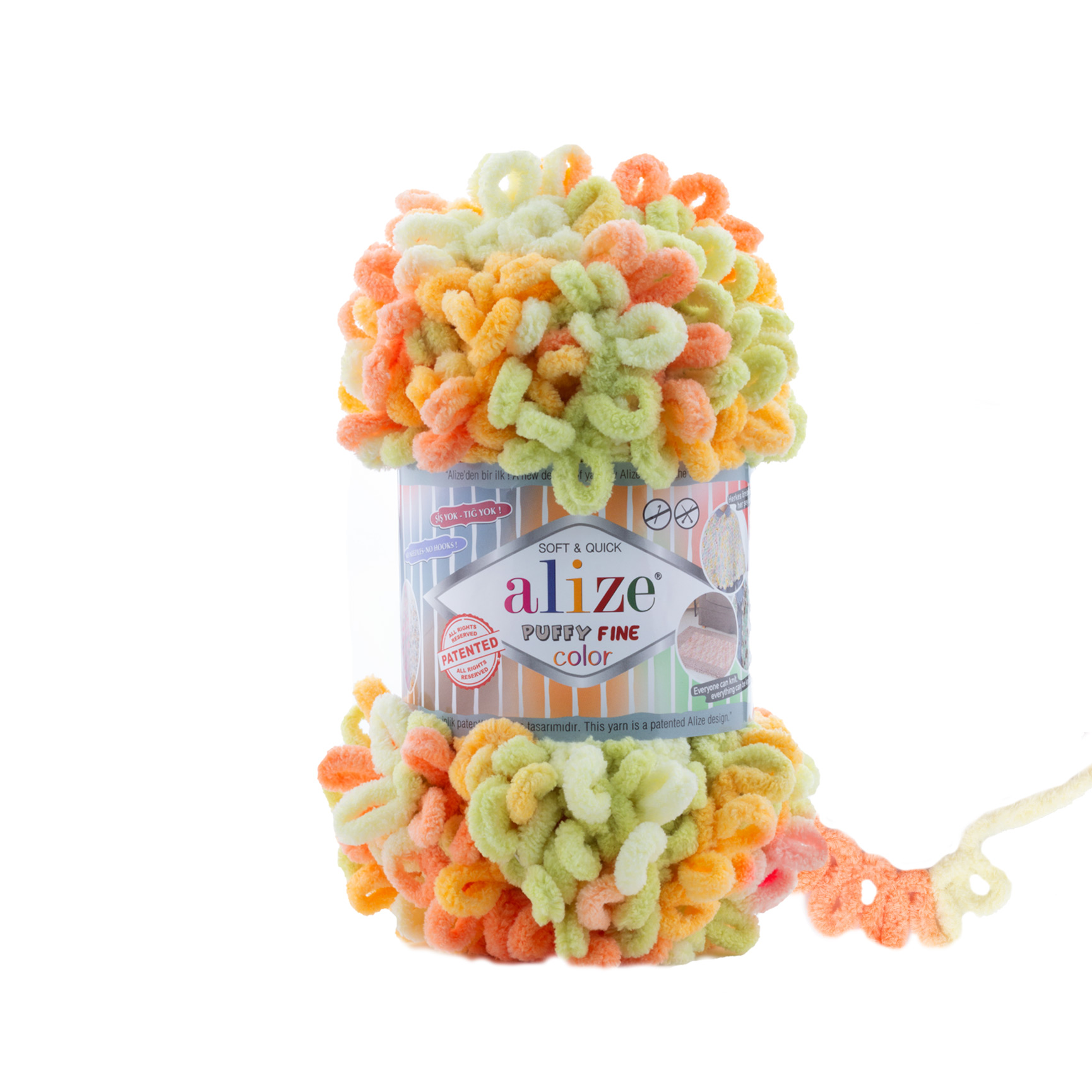 Puffy fine color (6313)