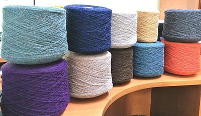 Новое осеннее поступление пряжи на бобинах