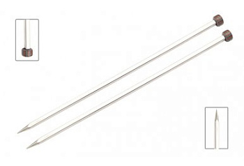 Спицы прямые Nova cubics 35см