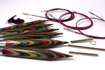 Спицы укороченные съемные "Symfonie", KnitPro